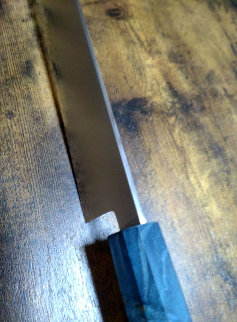 関　打刃物　寛丈　SG2 粉末ハイス 切付和　牛刀 240mm