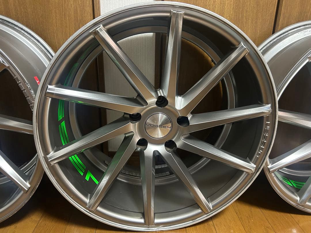 廃盤vossen cvt 8.5j 10j 19インチ