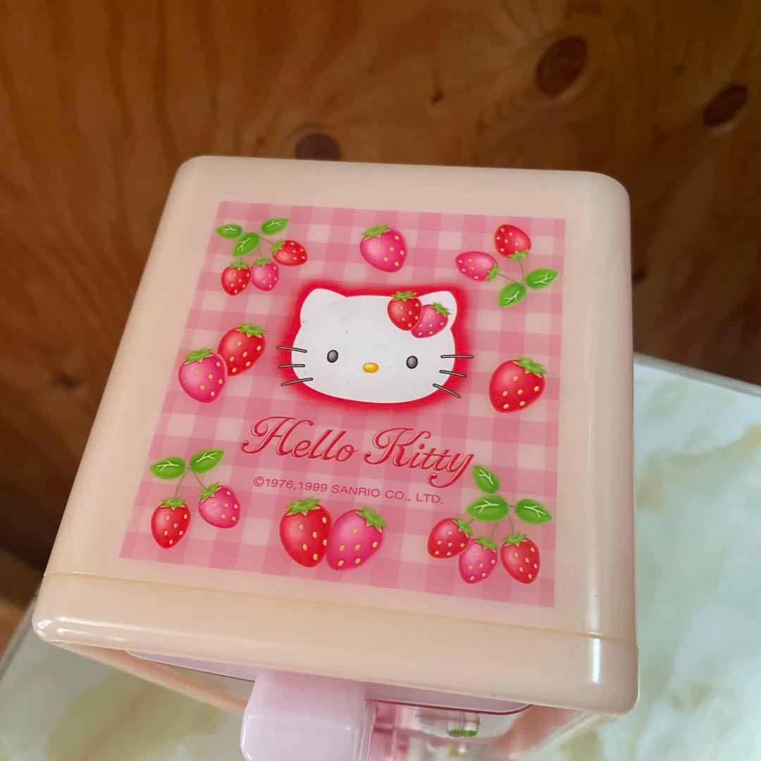 ハローキティ　調味料ケース　調味料入れ　野いちご　1999年　メイドインジャパン