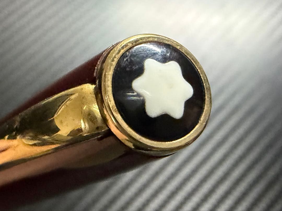 美品 モンブラン ジェネレーション ボルドー F 細字 万年筆