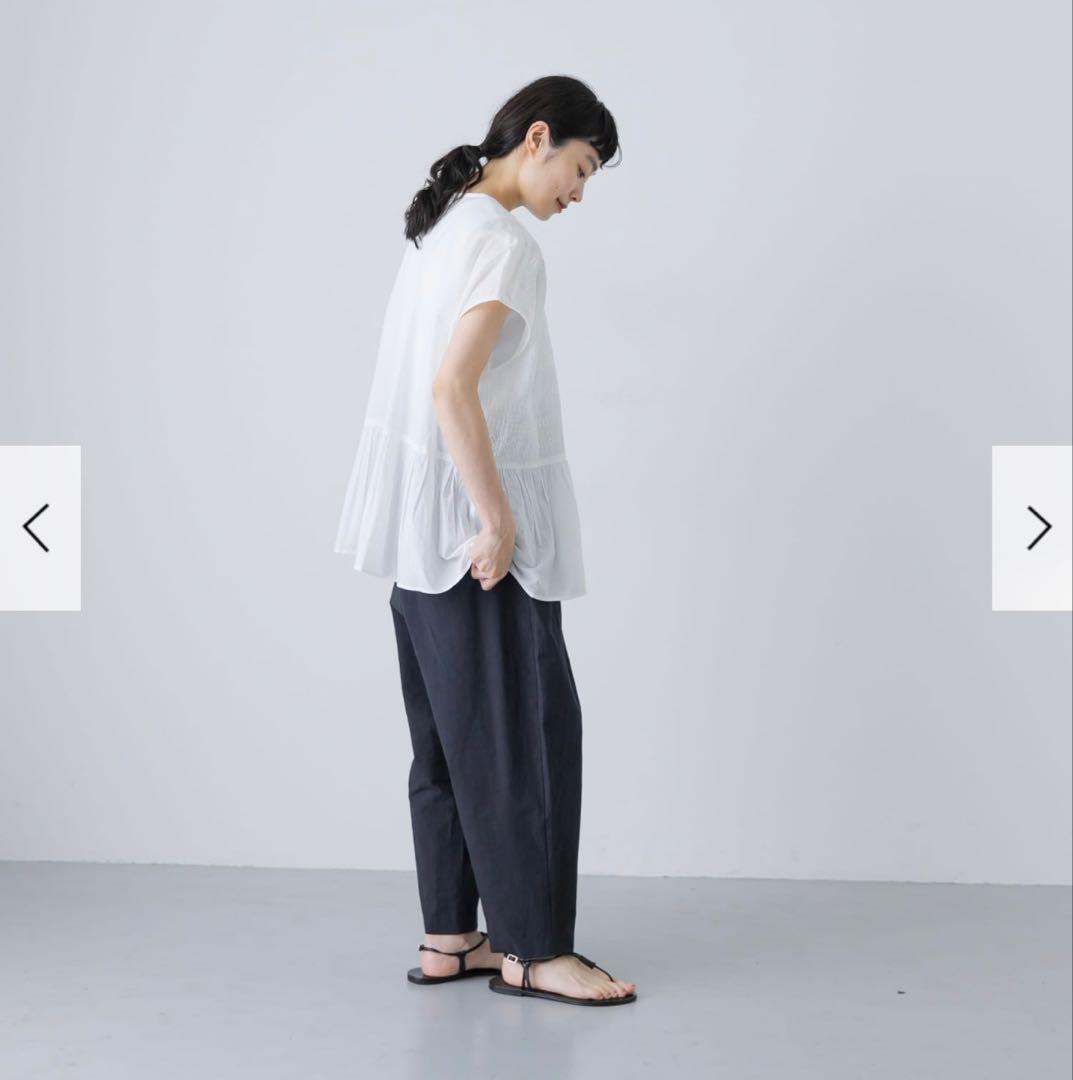 かぐれ　新品　今季　2025春夏　ウェザーワッシャーサルエルパンツ