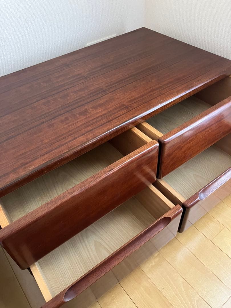 2段引き出し収納★ローチェスト