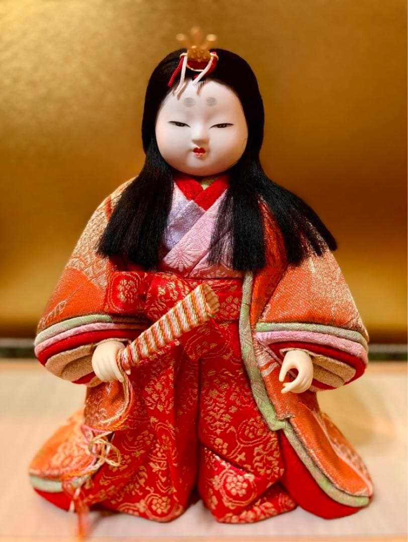 【お値段交渉歓迎】東芸芳山 立ひな 古都(木目込人形きめこみ人形雛人形ひな人形)