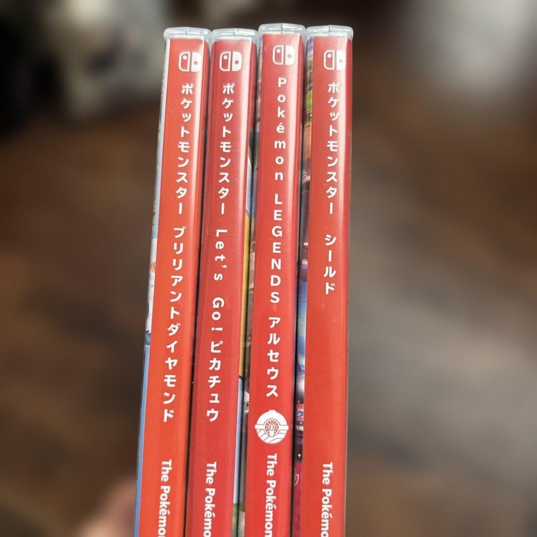 ポケットモンスター　ソフト4種セット