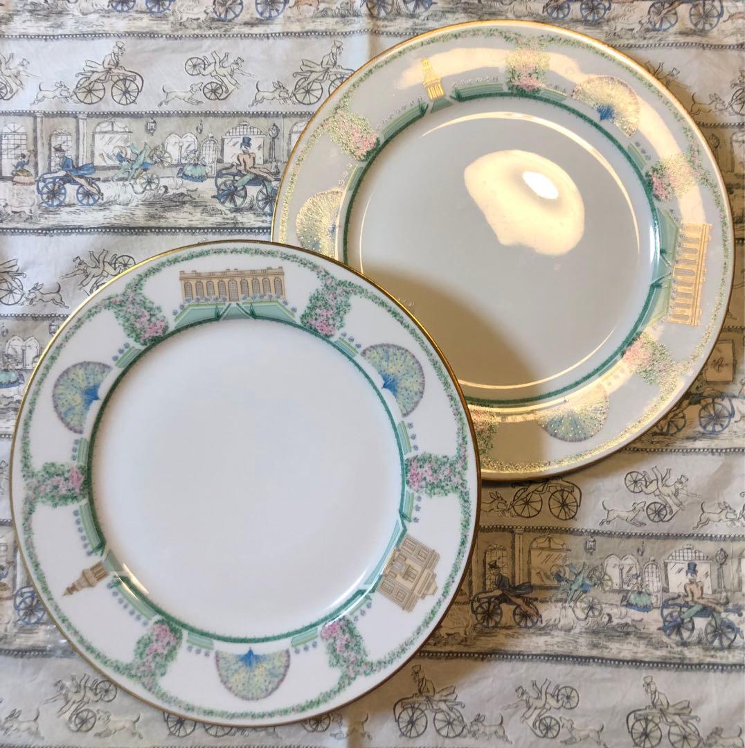 ベルナルド［バガテル］のデイナープレート　2枚