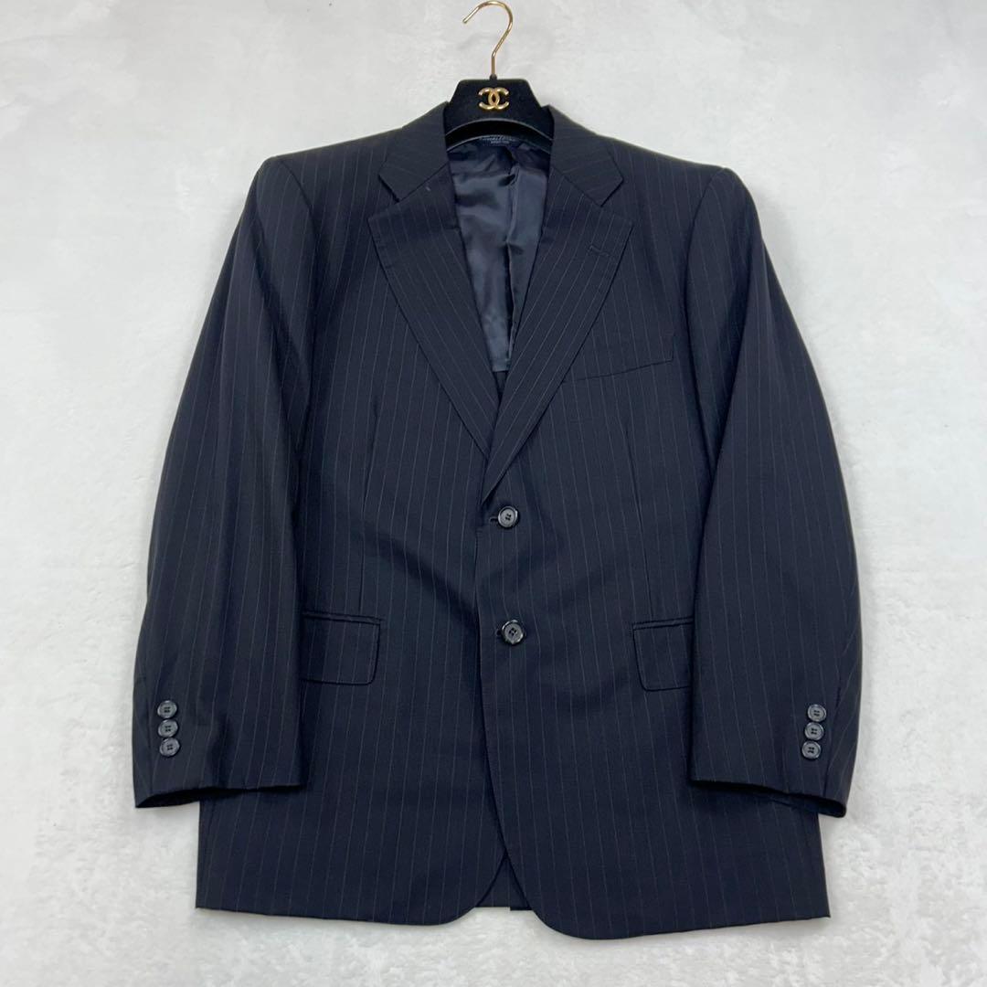 F351 美品 L 39 ブルックスブラザーズ ストライプ スーツ 上下 メンズ