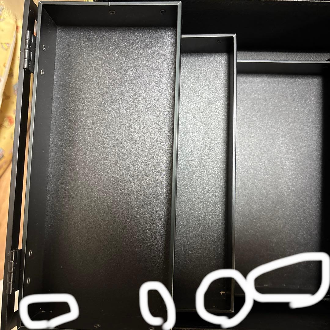 Francfranc ヴァリーズ　ハリウッドボックスS ホワイト取扱い説明書付き