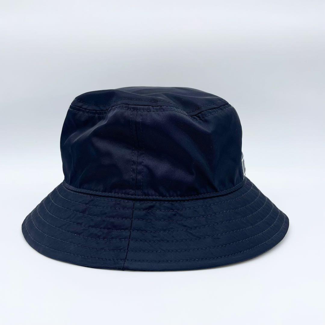 【極美品】MONCLER モンクレール バケットハット ナイロン 紺 M