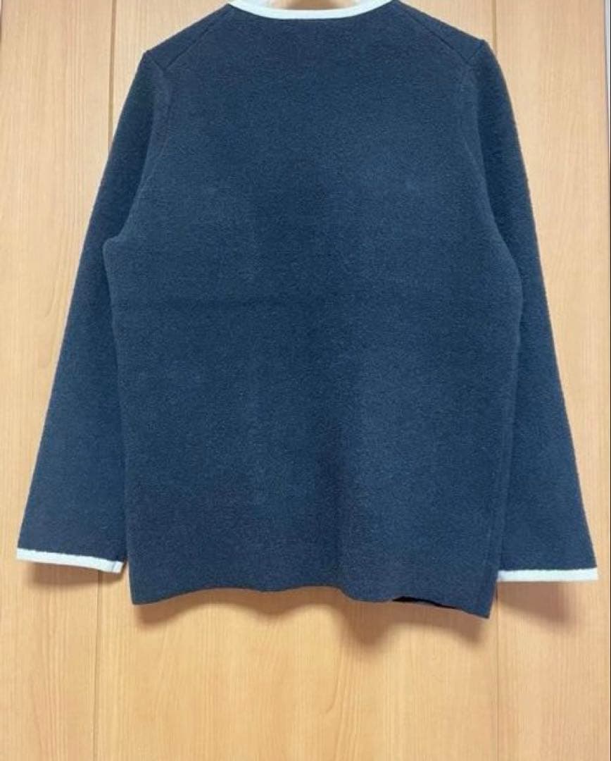 23区【杏さん着用】ミニブークレ ニットジャケット38