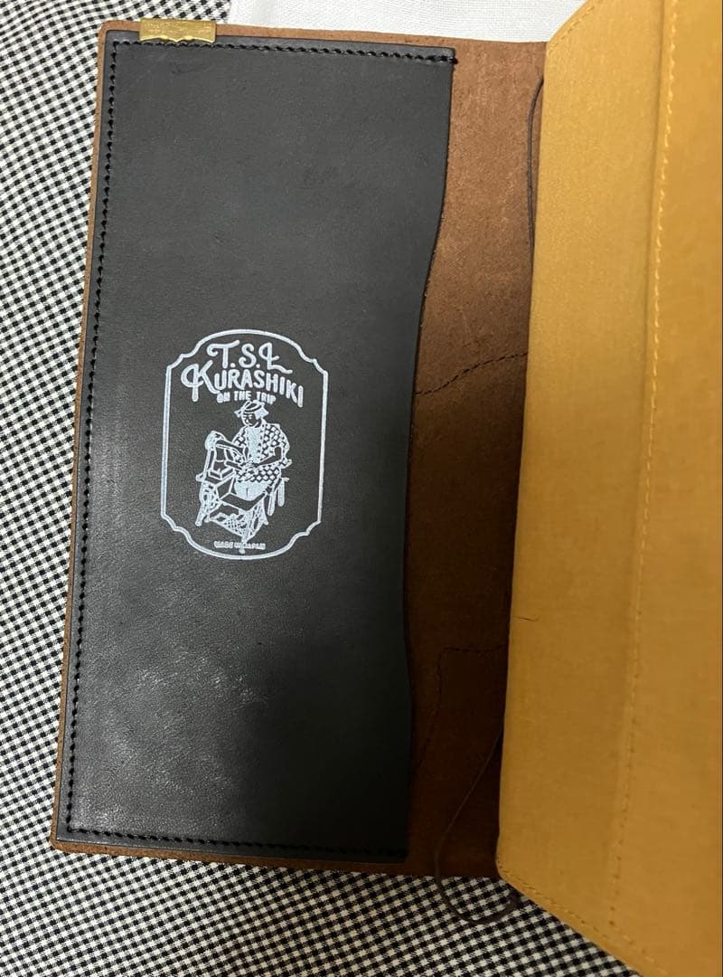 【最終価格】T.S.L倉敷限定 カスタム トラベラーズノート ブラウン コンチョ