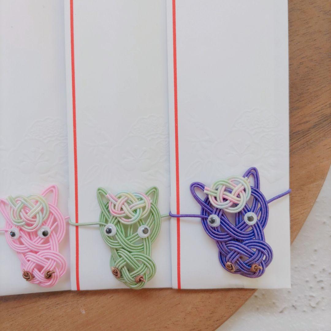 祝箸 午年 5膳セット 馬 ハンドメイド 水引 @002