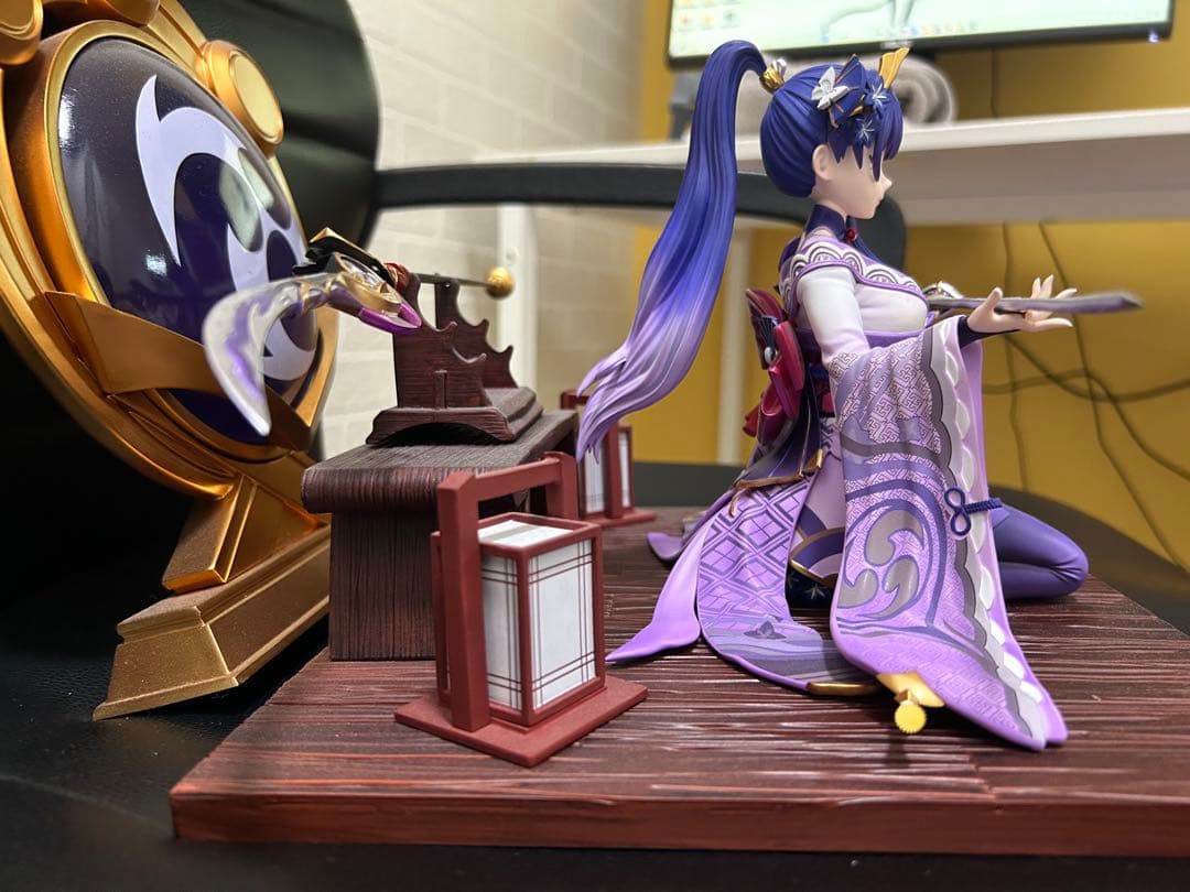 原神 雷電将軍 ガレージキット 塗装済み