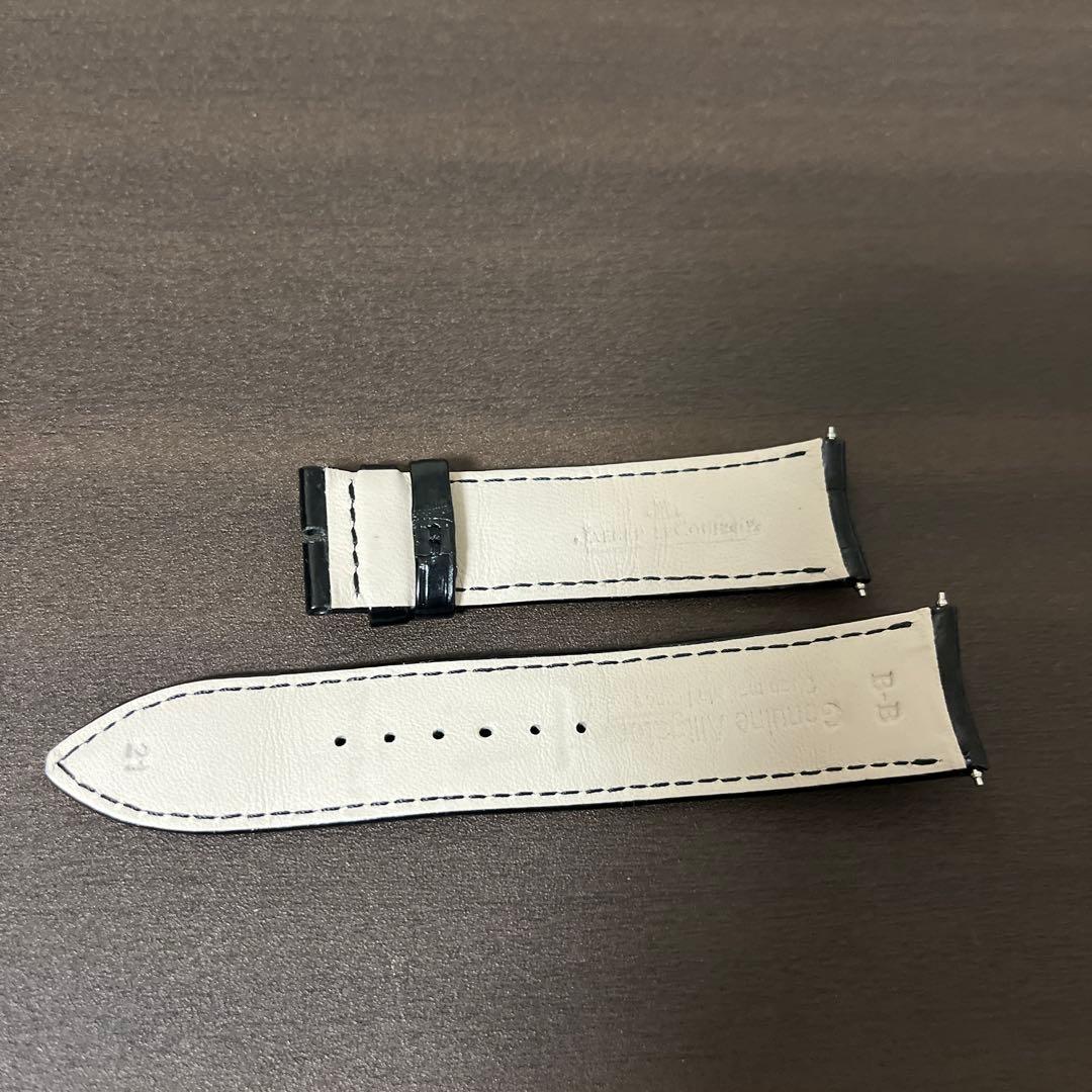 JAEGER-LECOYLTRE ジャガールクルト　アリーゲーターベルト　黒