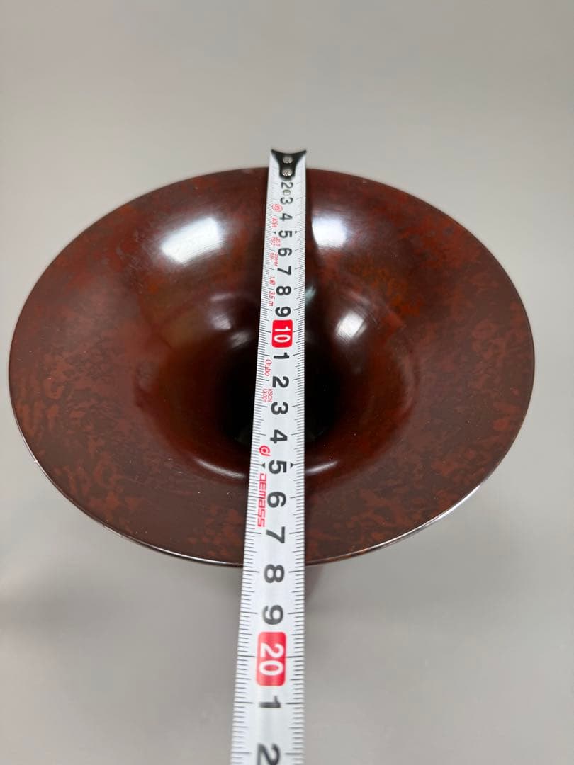 唐銅　鋳銅　いけばな　池坊　生花　立花　古流　花瓶　花器　華道具 美品