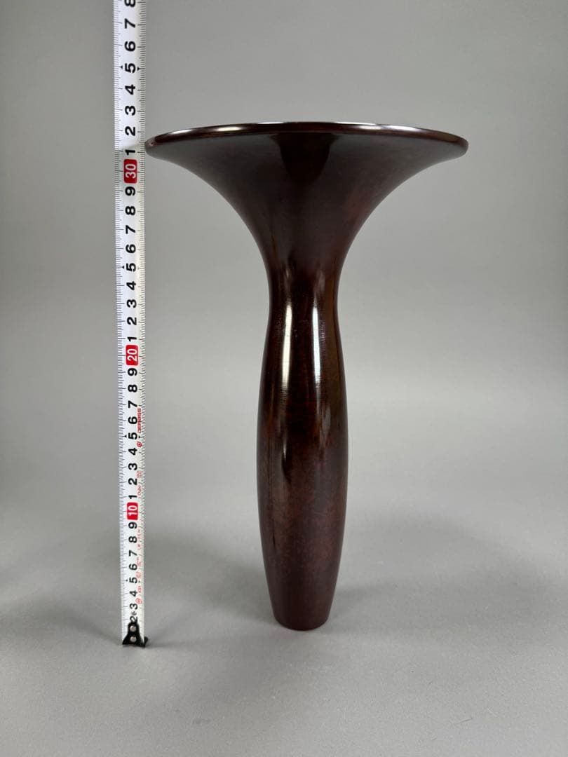 唐銅　鋳銅　いけばな　池坊　生花　立花　古流　花瓶　花器　華道具 美品