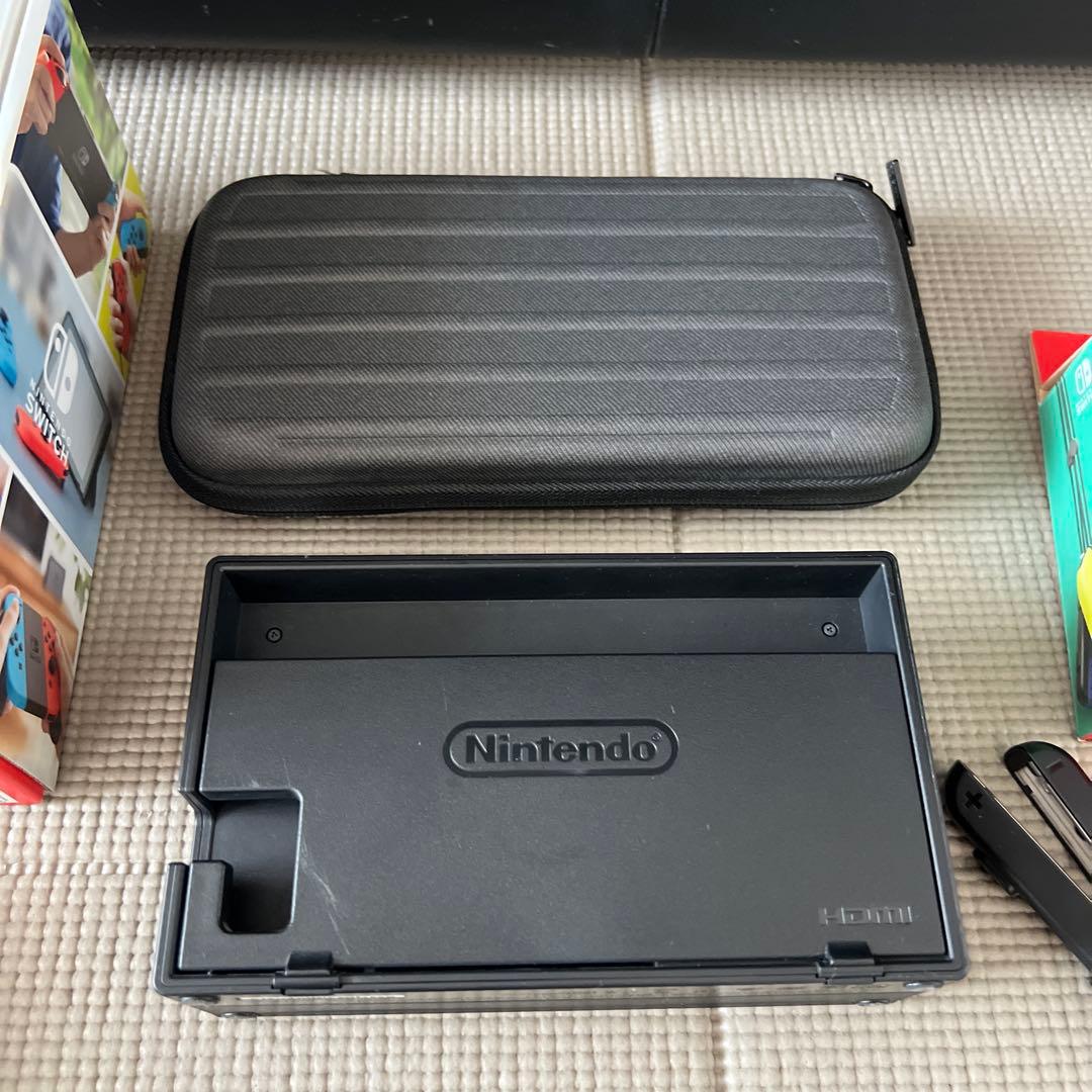 【Nintendo Switch 本体 セット】&【マリオカート用ハンドル付】