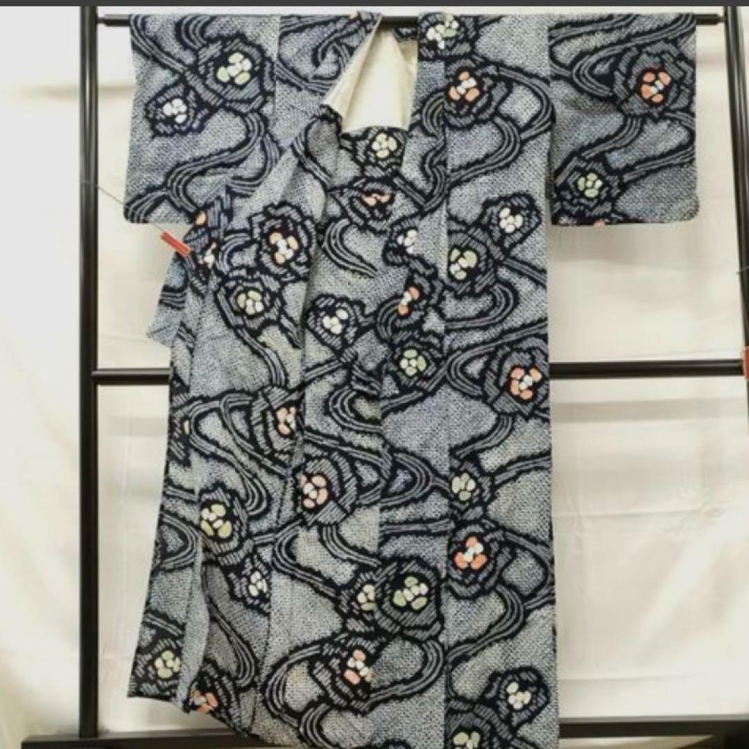 有松鳴海絞り伝統工芸❤️半幅帯レース つまみ細工ハンドメイド帯留め5点セット‼️銘品