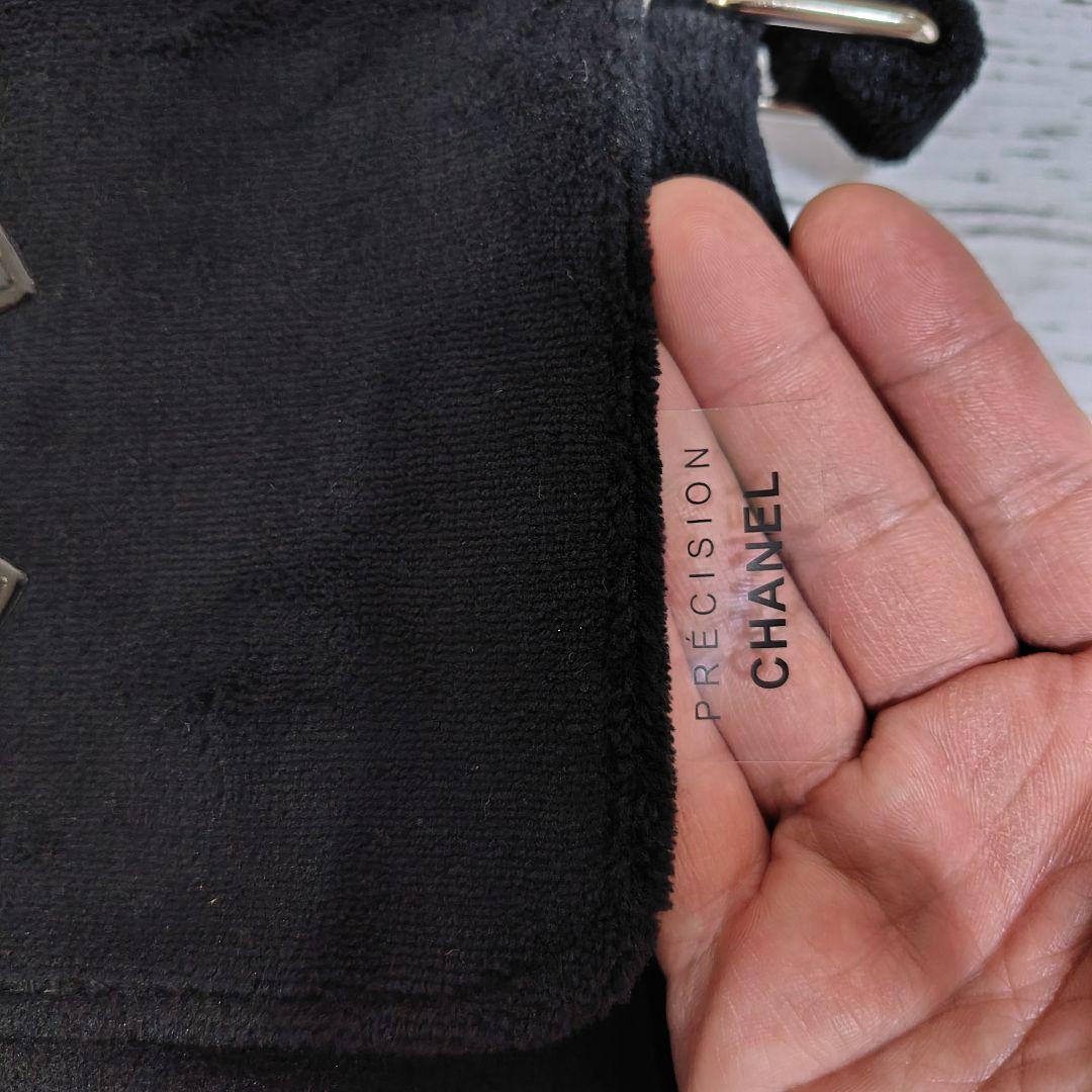 あんころ ショルダーバッグ パイル生地 ブラック ノベルティ