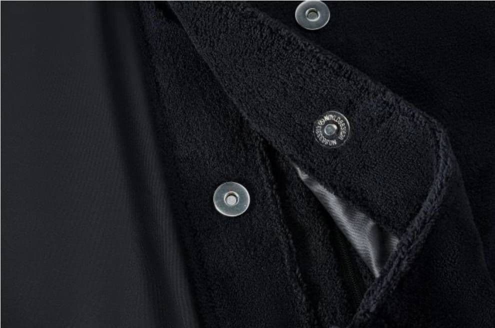 あんころ ショルダーバッグ パイル生地 ブラック ノベルティ