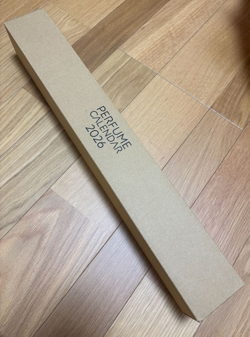 Perfume　パフューム 壁掛けカレンダー　2026 B2サイズ