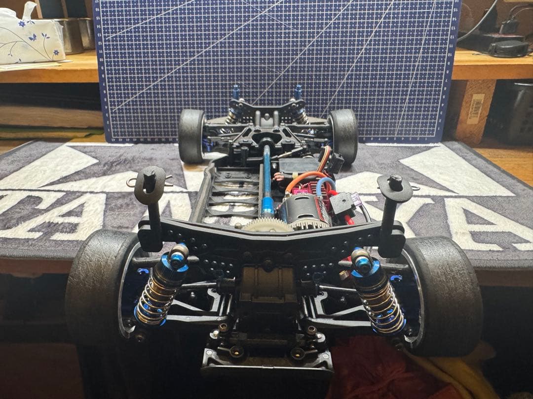 ヨコモ ドリフトパッケージ メカ付 オプションも少々。ちょっと綺麗？