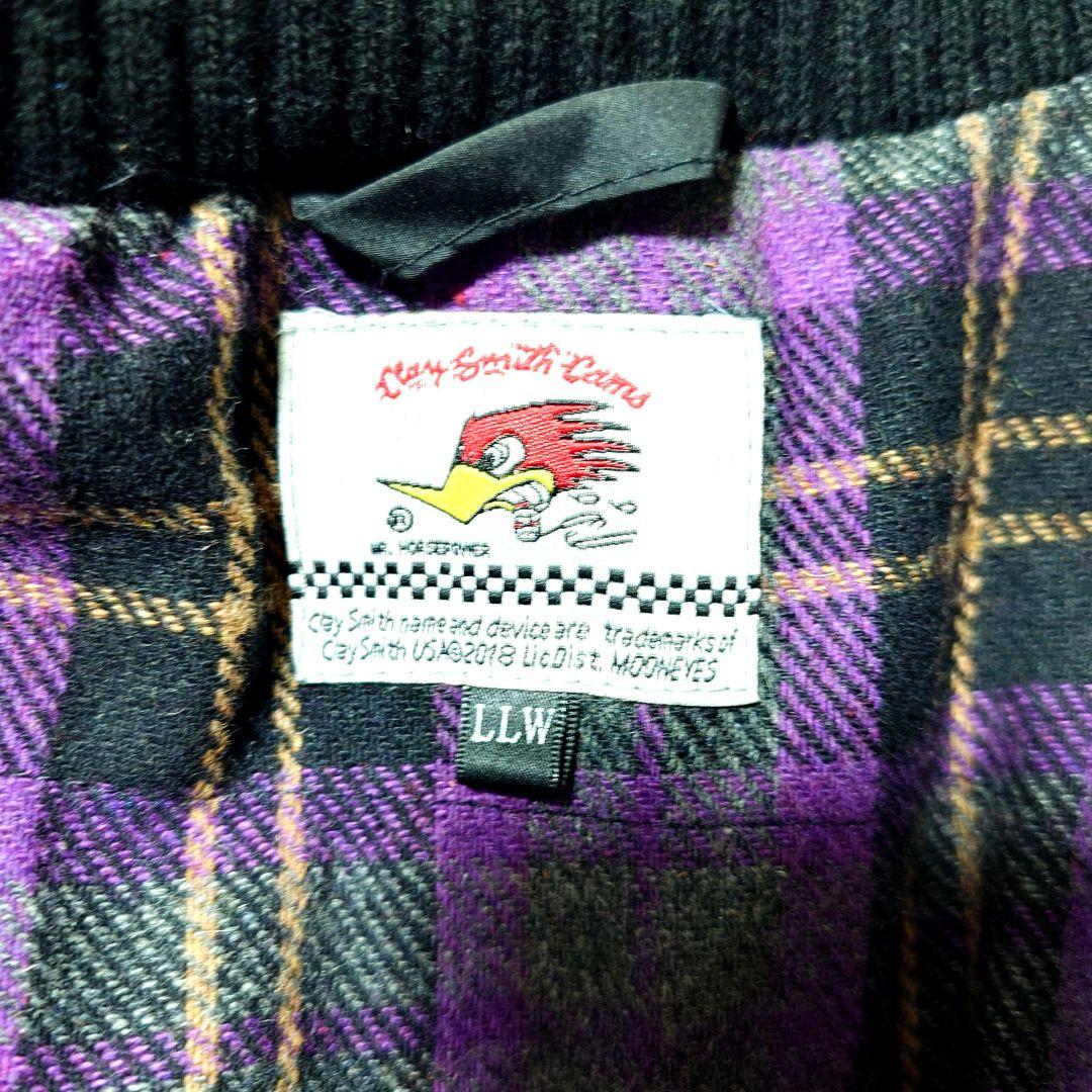 【未使用】Clay Smith フード付き フェイクレザージャケット LLW