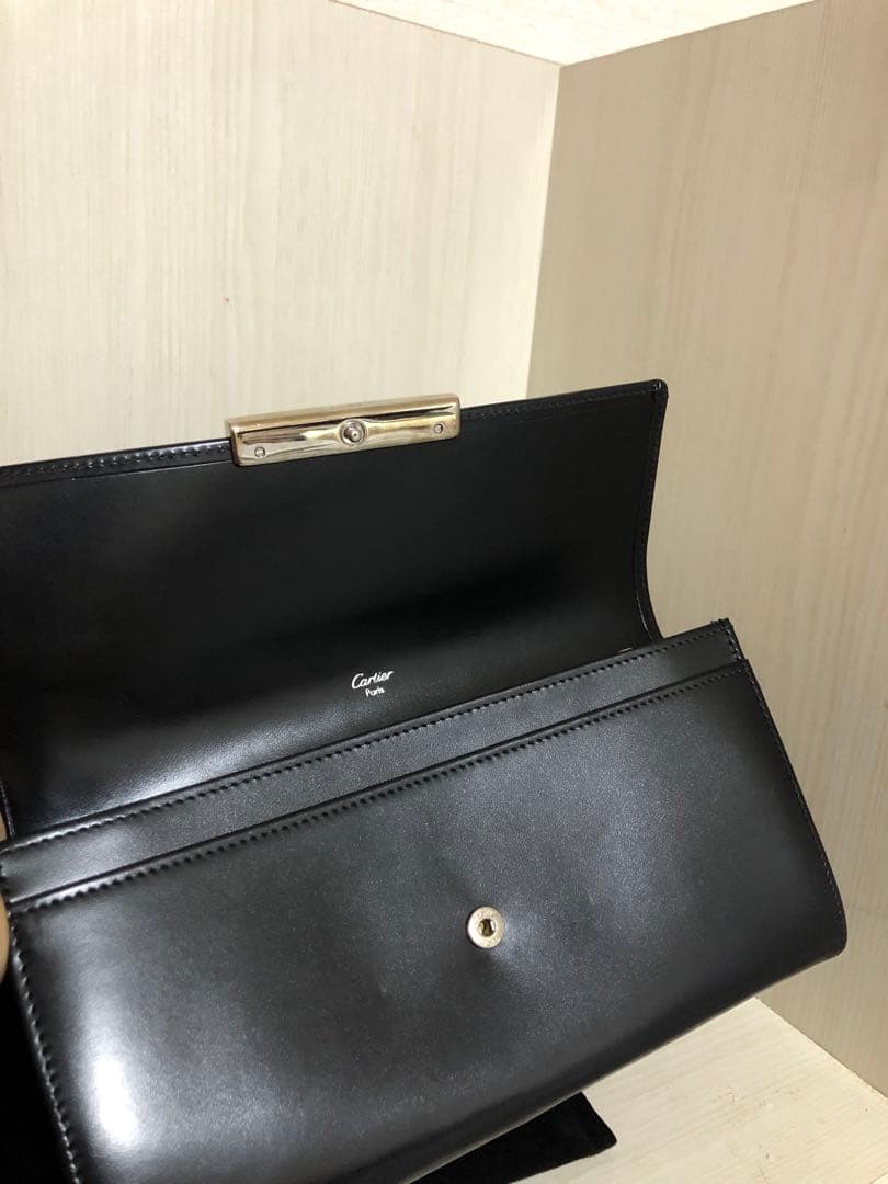 【美品】直営店購入Cartier カルティエ ラブシリーズ 長財布 黒