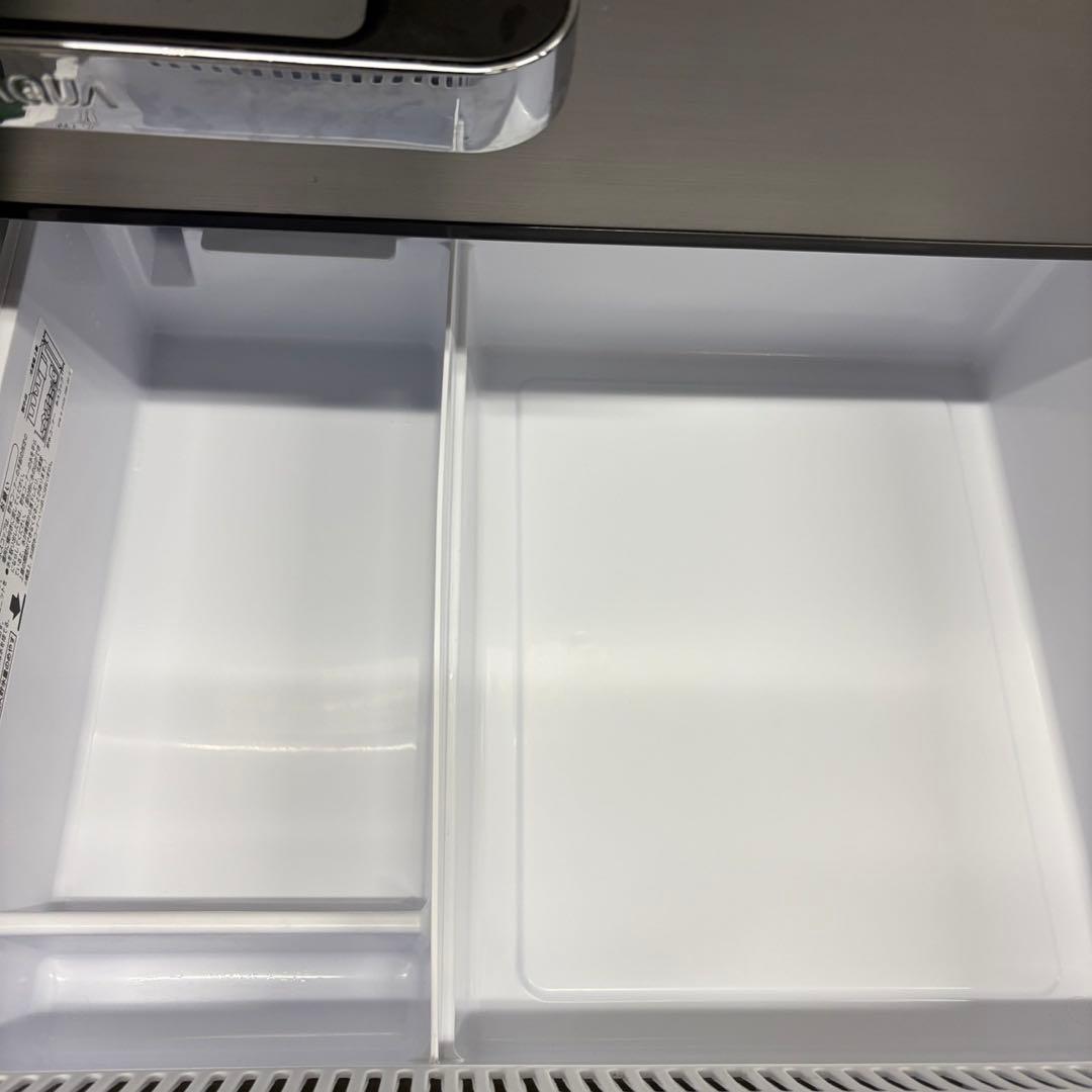 155　AQUA　冷蔵庫　シルバー　300ℓ〜400ℓ　綺麗　設置無料　安い‼️