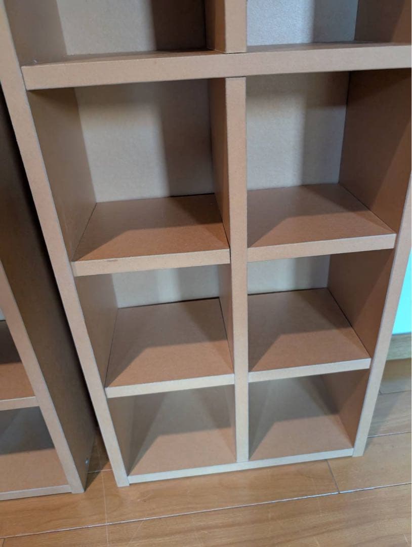 ■送料込■無印 MUJI パルプボードボックス 6×2 セット 棚収納 シェルフ