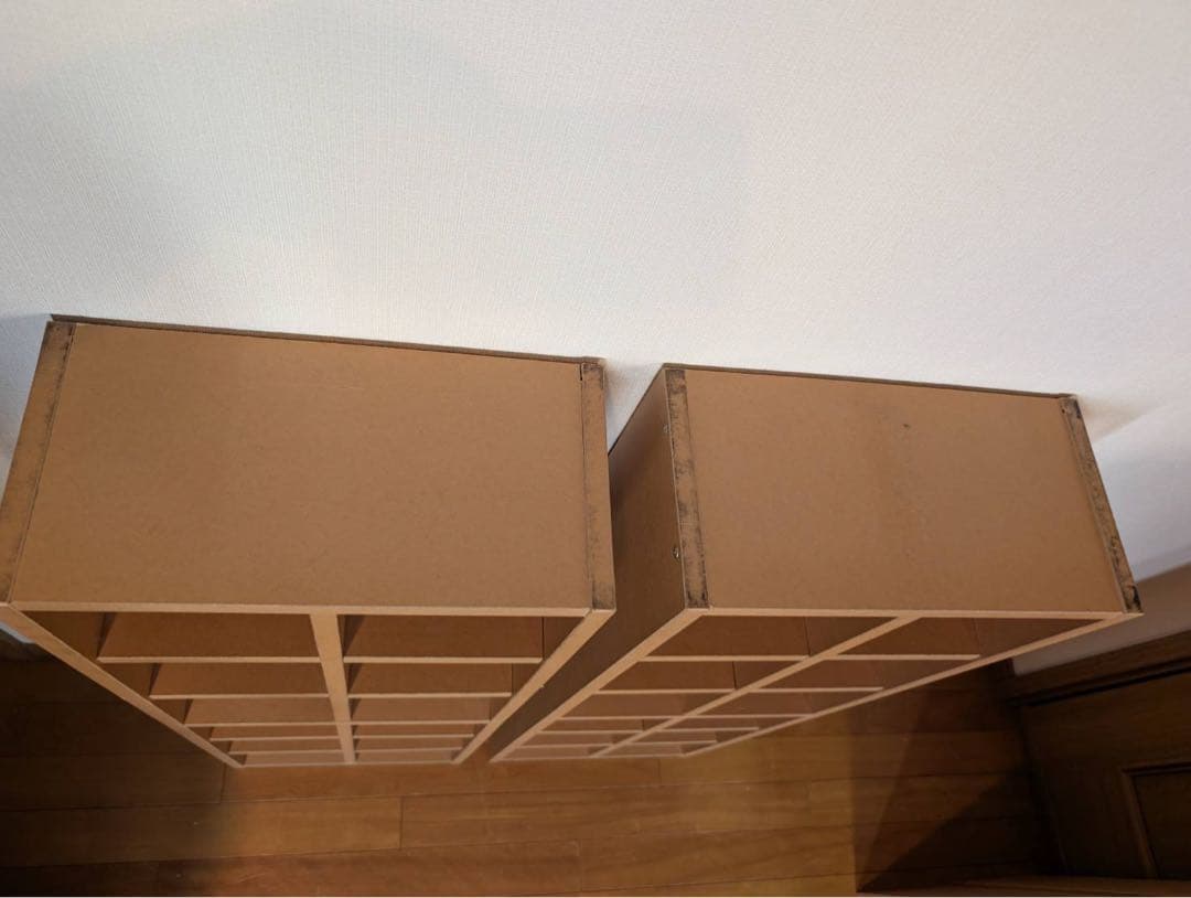 ■送料込■無印 MUJI パルプボードボックス 6×2 セット 棚収納 シェルフ