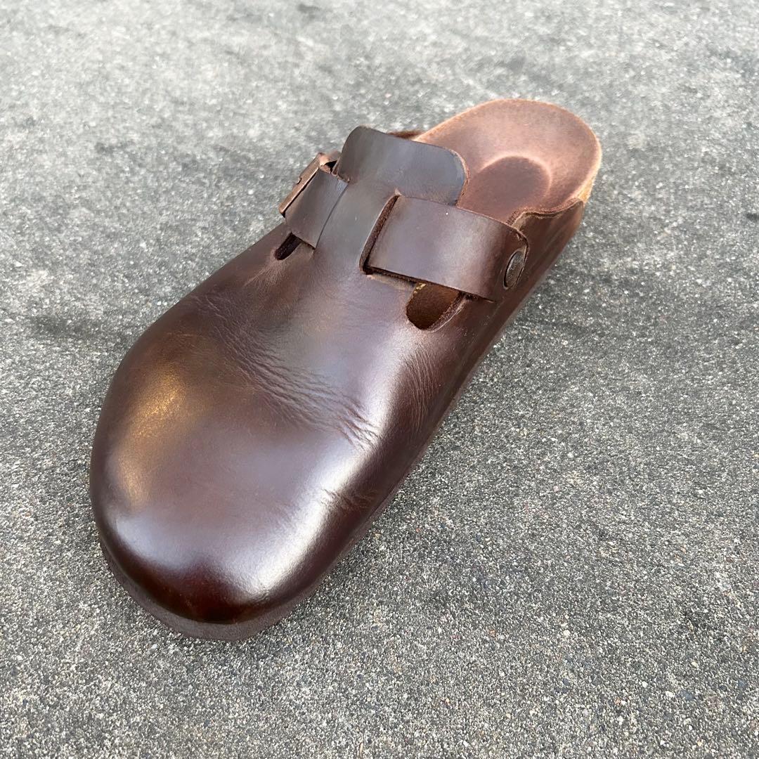 BIRKENSTOCK Boston 41 ブラウン レザー ボストン