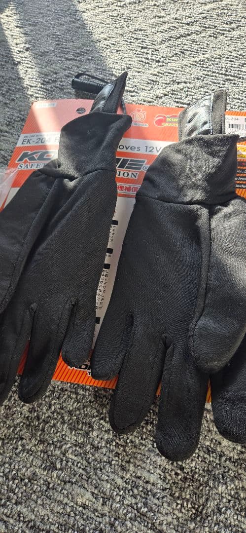 KOMINE 電熱インナーグローブ Mサイズ