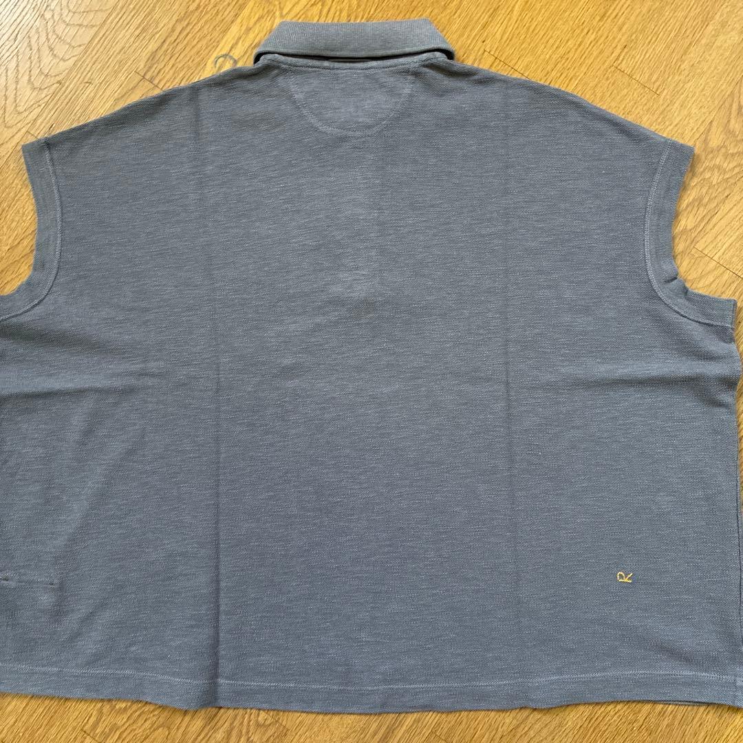 美品　45R ジンバカノコの33色馬ポロ　グレージュ