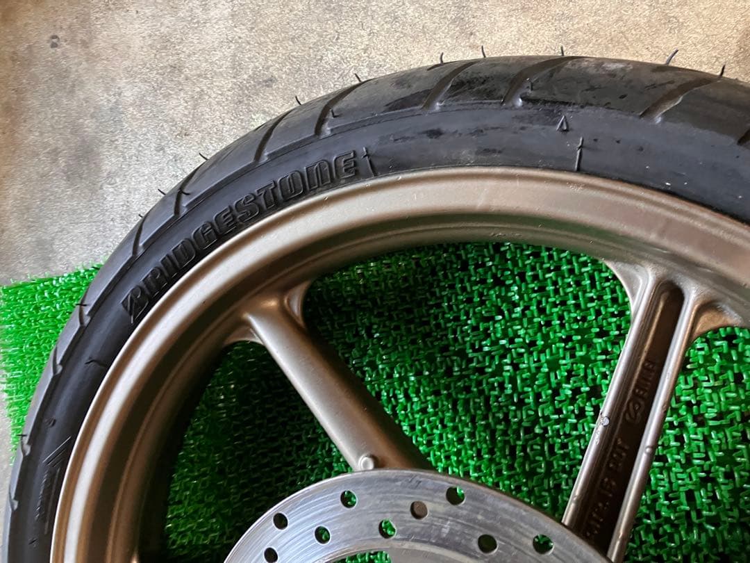 NS-1 ホイールセット　ブレーキディスク付き　フロントホイール　リアホイール