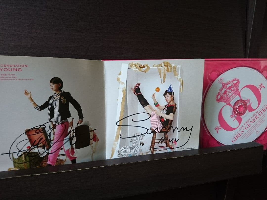 少女時代 直筆サイン CD