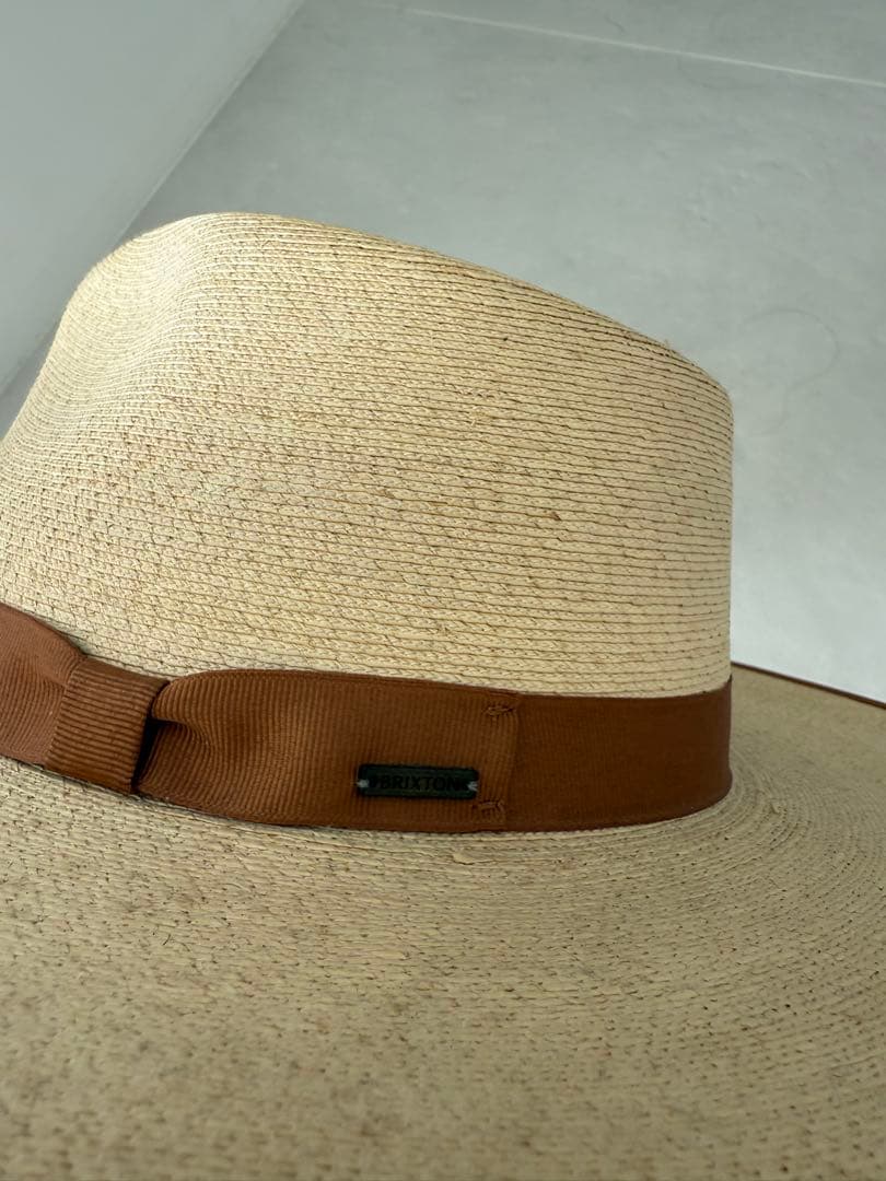 Brixton 【新品未使用】ストローハット　Mサイズ