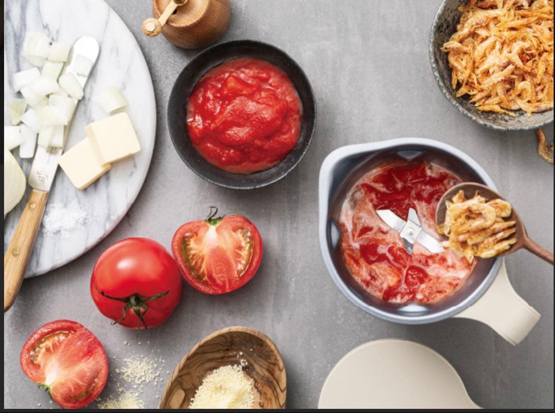 新品未使用　récolte Auto Cooking Pot レッド