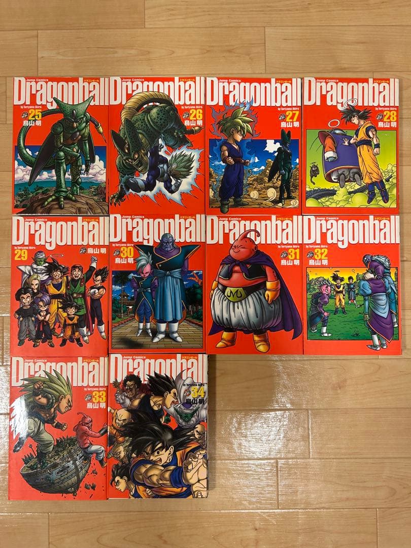 漫画　DRAGON BALL ドラゴンボール　完全版全34巻