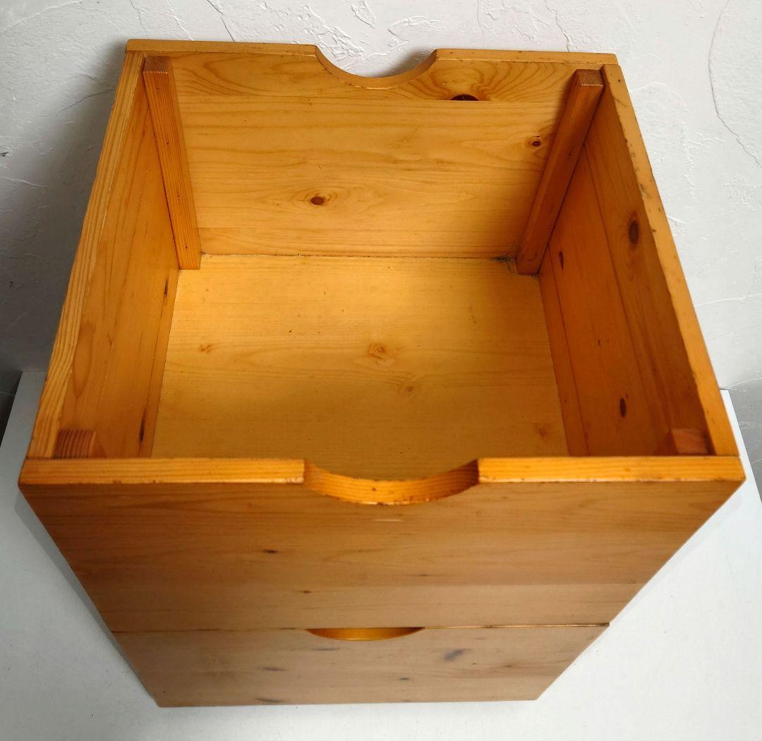 木製 キャスター付き収納 小物入れ おもちゃ箱 ラック 棚 ボックス box 台