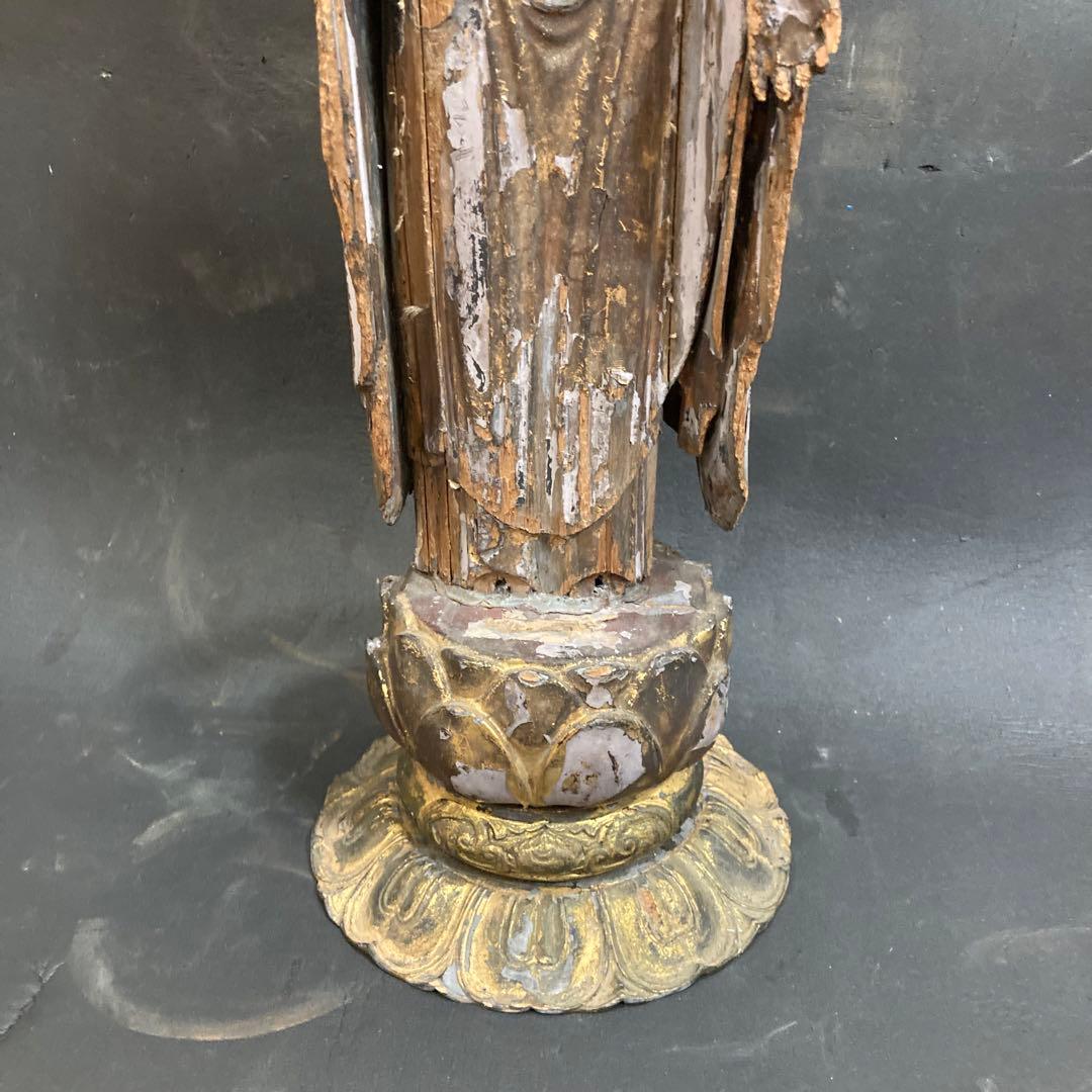 阿弥陀如来　室町時代　木製　木彫