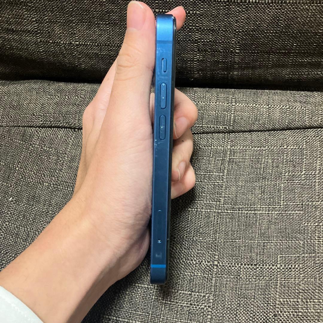 液晶傷なし iPhone 13 mini 128GB simフリー　ブルー