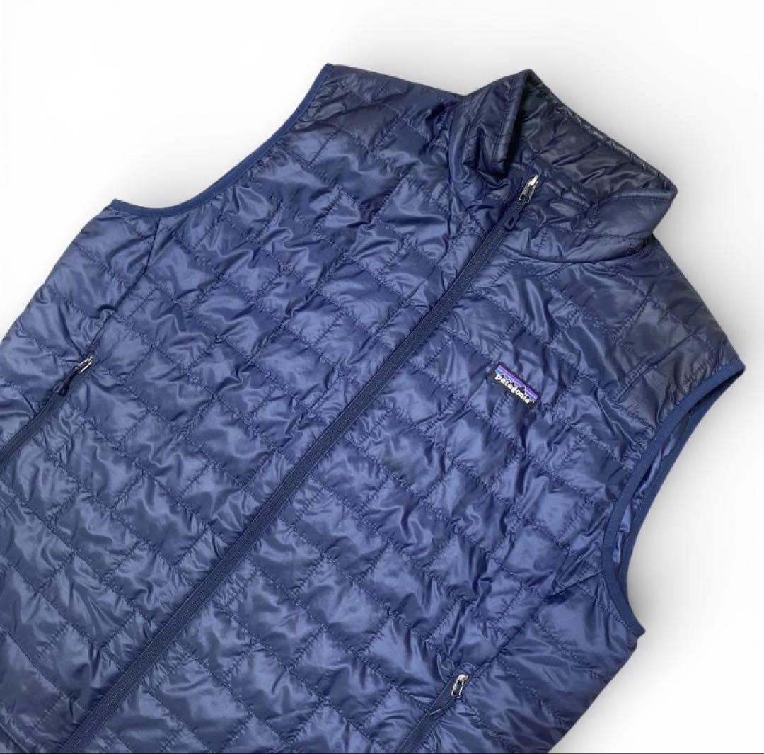 Patagonia パタゴニア　ナノパフ　　ベスト　メンズ XL ネイビー