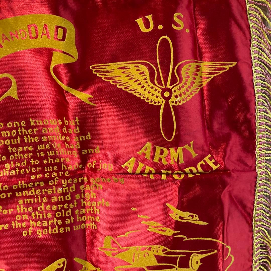 40's USミリタリー　スイートハート　ピロー　クッションカバービンテージ14