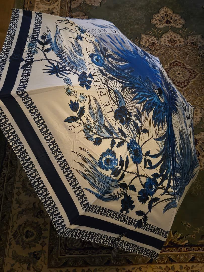 Christian Dior ワンタッチ自動開閉 折りたたみ傘