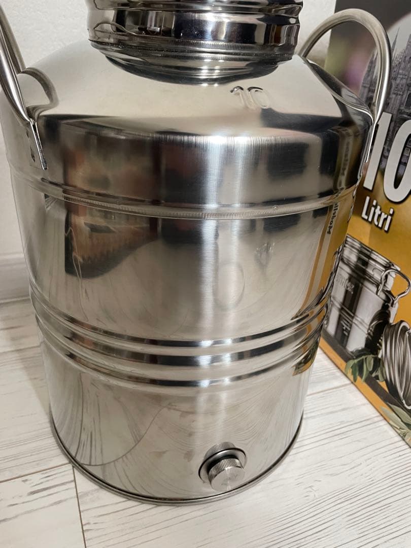 マルキジオ 新品未使用オイルドラムウォータージャグ10L