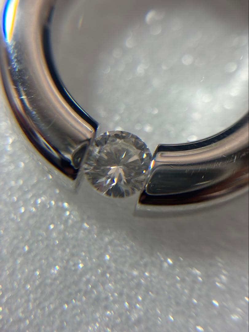 【PT900 /ネックレストップ 】 ダイヤモンド 0.206ct