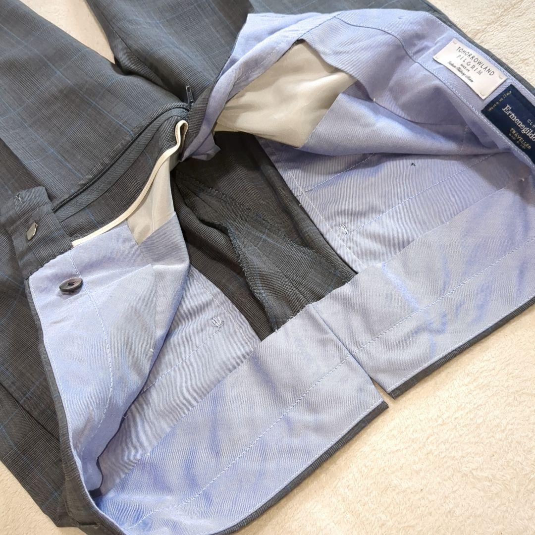 美品 トゥモローランド ピルグリム ゼニア別注 スーツセットアップ 48サイズ