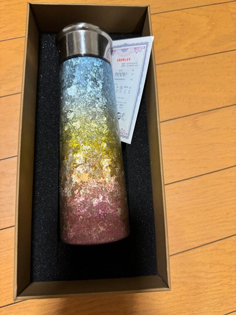 新品。純チタンボトル