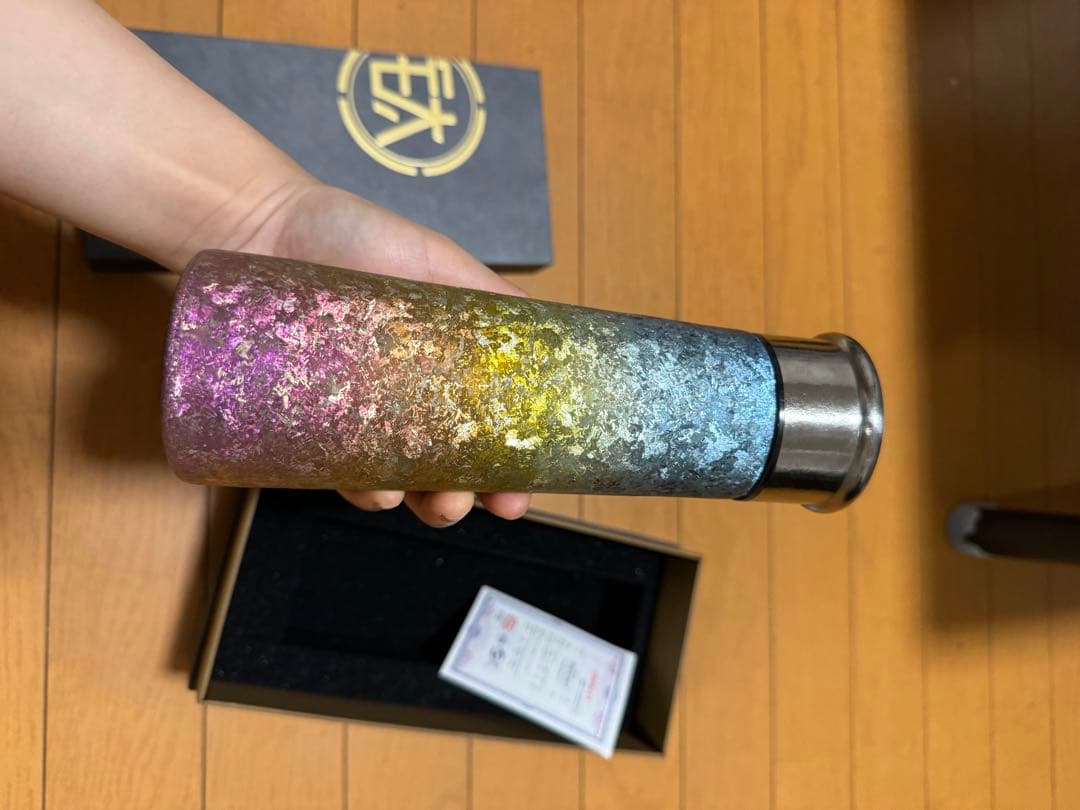 新品。純チタンボトル