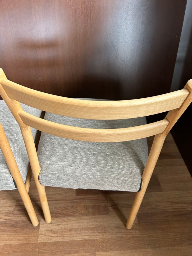 706 ニトリ　ダイニングチェア　Nコレクション ２脚セット　椅子　チェア　美品